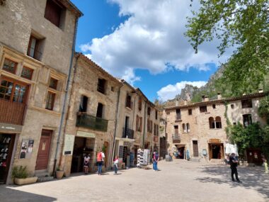 Vesnice Saint Guilhem le Désert, Okcitánie