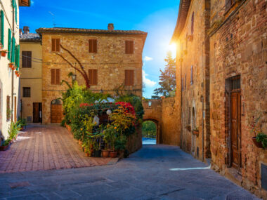 Pienza, Toskánsko