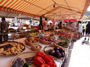 Trhy v Nice