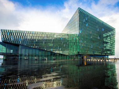 Operní scéna Harpa v Reykjavíku