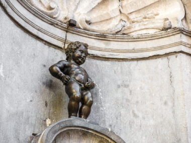 brusel, manneken pis, belgie