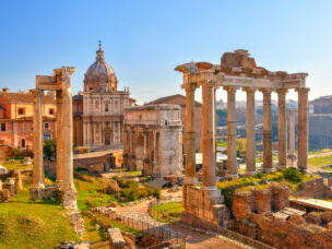 Forum Romanum, Italy, Rome