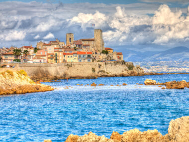 View of Antibes, France