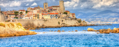 View of Antibes, France