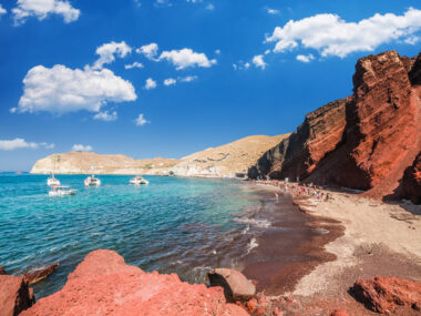 Red Beach Santorini