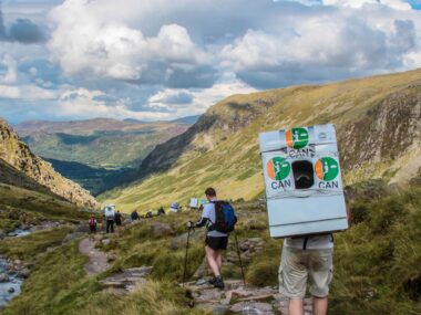 Sestup z e Scafell Pike