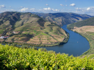 Douro, výhled do údolí