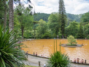 Park Terra Nostra a bazén, Furnas