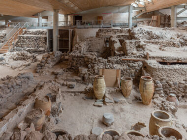 Archeologické naleziště Akrotiri, Santorini 