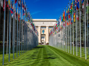 Budova OSN v Ženevě