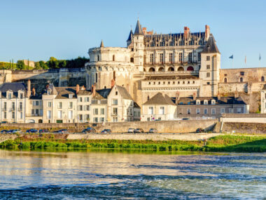 Panoramatický pohled na Amboise, Loira