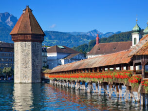 Kapličkový most v Lucernu