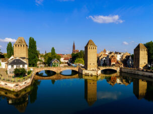 Středověký most ve čtvrti Petite France, Štraburk