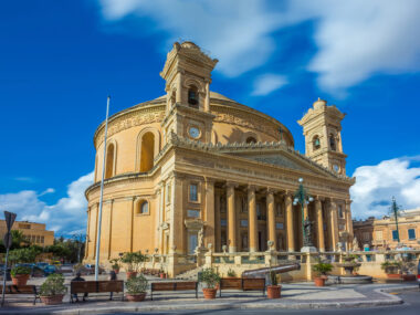 Kostel na Nebevzetí Panny Marie, Mosta, Malta