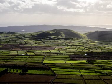 Vyhlídka Serra do Cume na ostrově Terceira